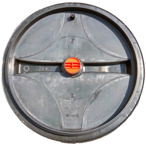 Кришка для пластикового бака діаметром 450 мм