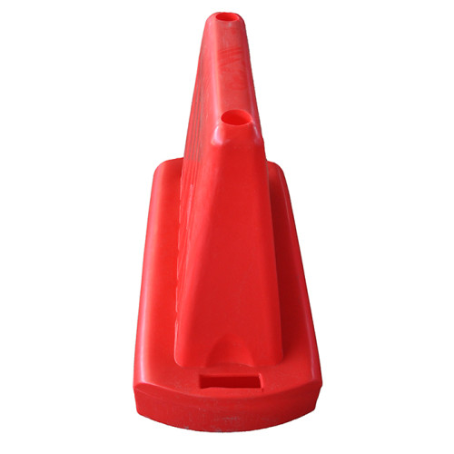 Водоналивний дорожній блок 1000 мм червоний