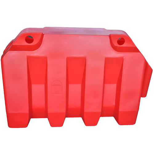 Водоналивний дорожній блок 1200 мм червоний