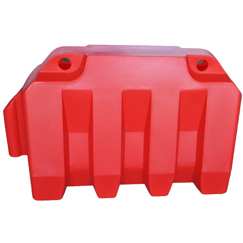 Водоналивний дорожній блок 1200 мм червоний