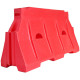 Водоналивний дорожній блок 1500 мм червоний