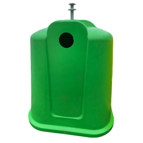 Контейнер 2500 л для селективного збору паперу, скла та пластику