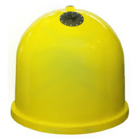 Пластиковий контейнер для роздільного збору відходів на 2500 літрів - Сфера