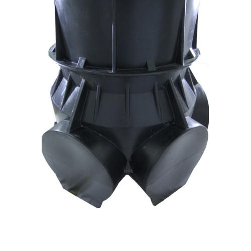 Каналізаційний лотковий хрестоподібний колодязь PE КнЛКр-1000