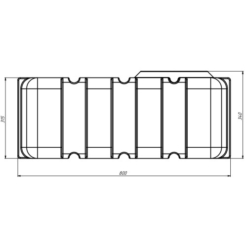 Бак для води 100 літрів. Ємність 100 літрів SG-100