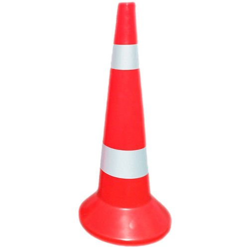 Дорожній конус пластиковий 80 см світловідбивний